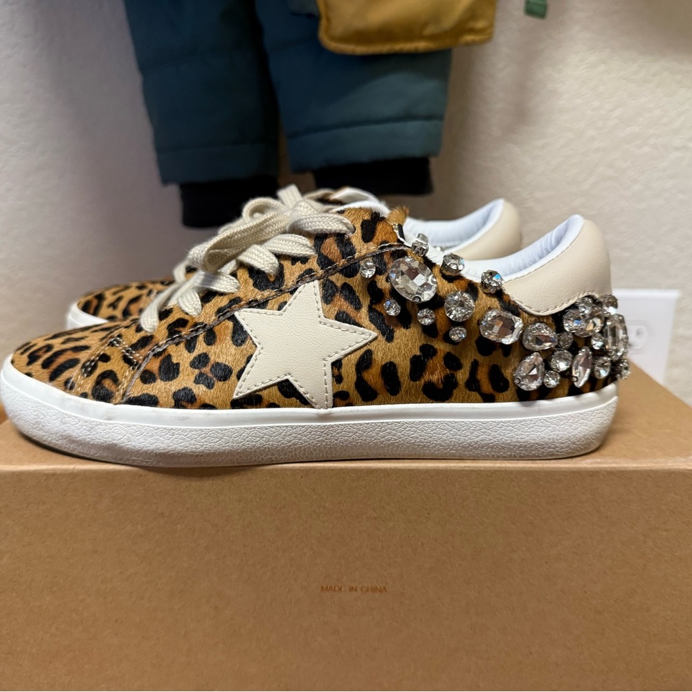 Vintage Havana Leopard Print Crystal - Picture 5 of 8